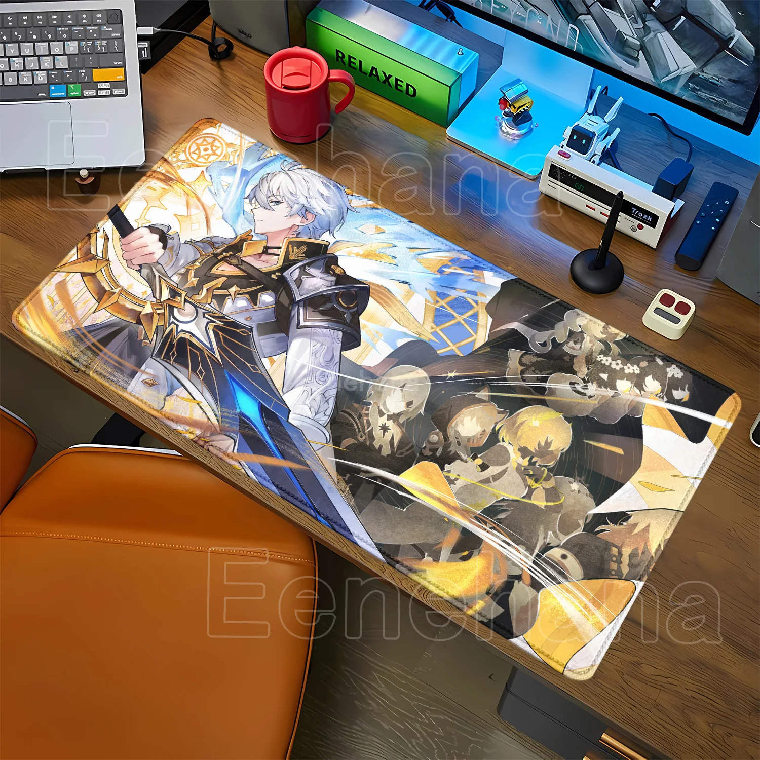

Game Mouse Pad Honkai Star Rail overlock Mousepad Laptop Anime Phainon Keyboard Pad PC Gaming offices Accessories Gift Mouse Mat