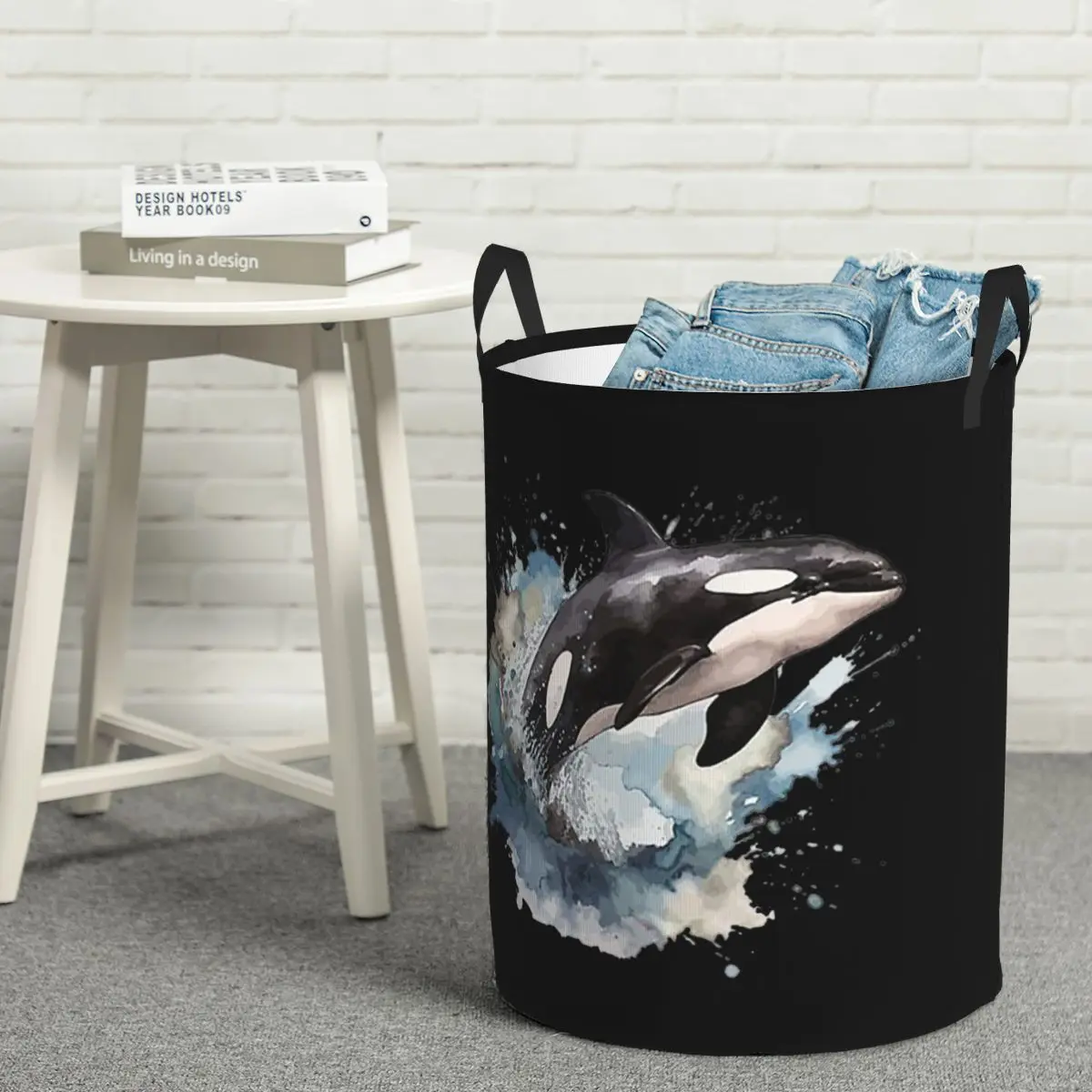 

Сборник белья Orca, водные, море, океан, футболки, складная корзина для белья, детская корзина для стирки, домашний органайзер