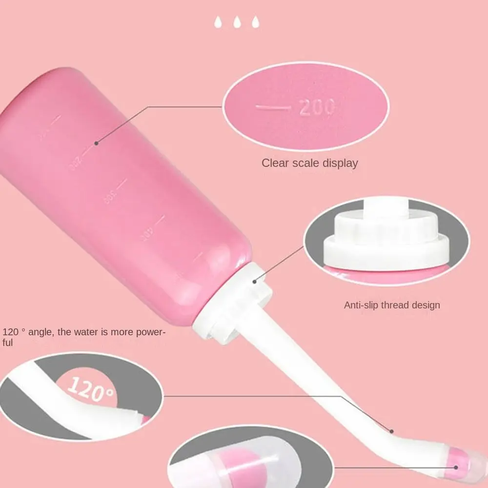 

Travel Postpartum Peri Bottle Leakproof Perineal Rinse Spray Bottle Portable Irrigation Nasal Wash Bottles Women