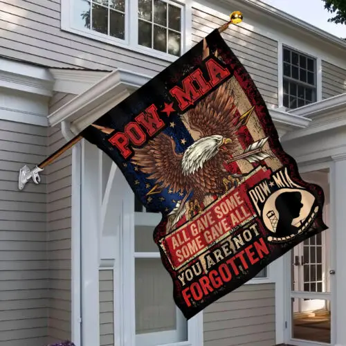 Pow Mia All Gave Some Some Gave All You Are Not Forgotten Garden Flag