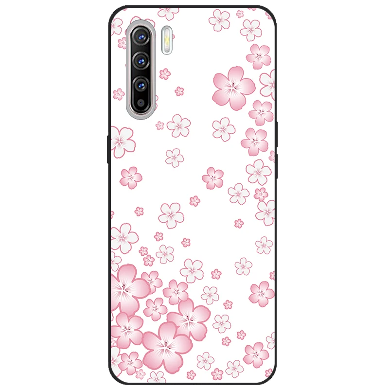 For Oppo Reno 3 Case Shockproof Soft silicone TPU Back Cover For Oppo Reno 3 Pro Phone Cases Reno3 Reno 3 Youth Case Cartoon