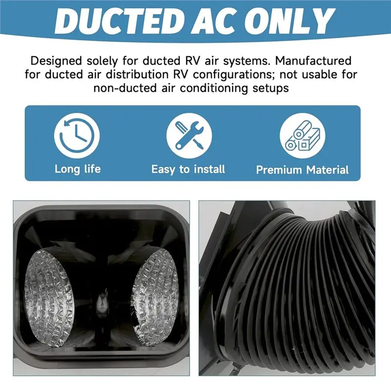 A60E-RV Air Conditioner Duct For Coleman Mach 1, 3, 10 & Q