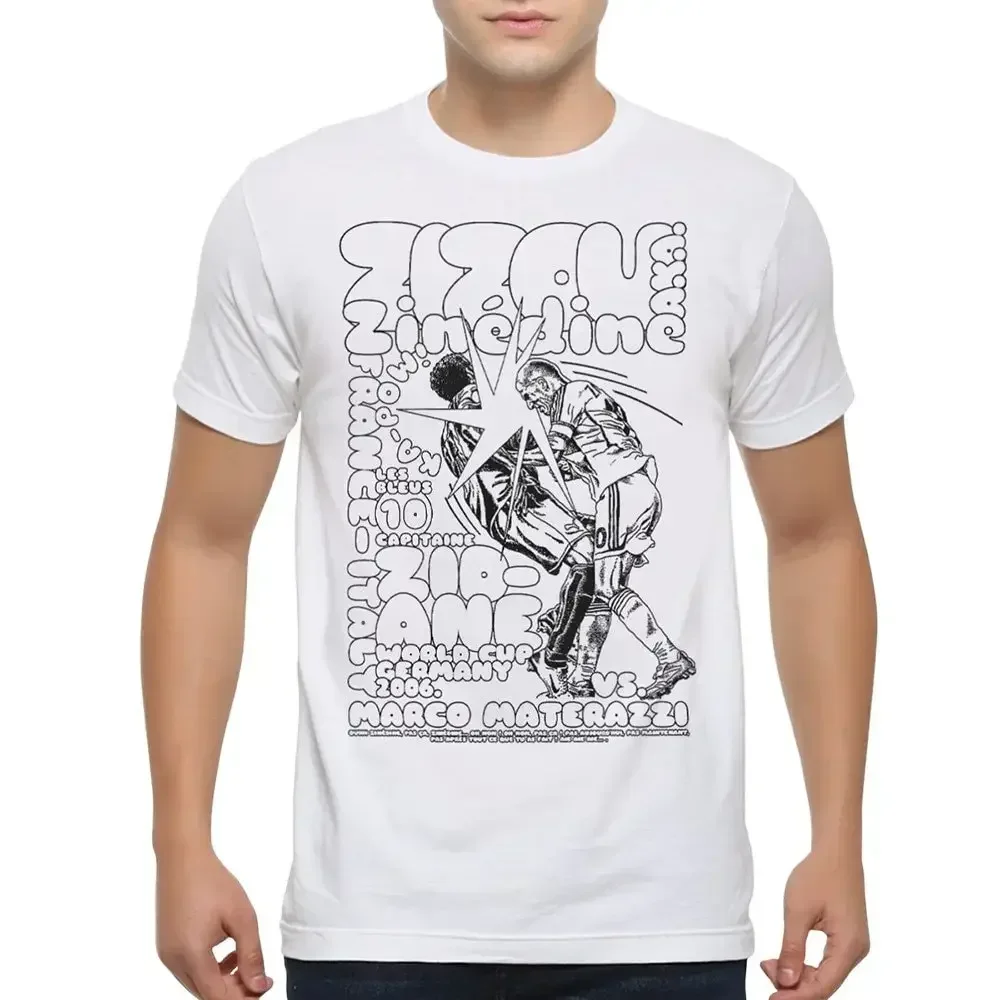 Zinedine Zidane Vs Marco Materazzi T-shirt Men's and