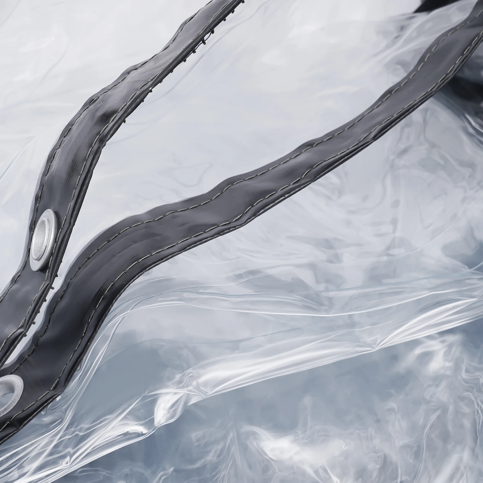 Tende impermeabili da esterno, PVC trasparente, resistenti allo strappo, per balconi e finestre