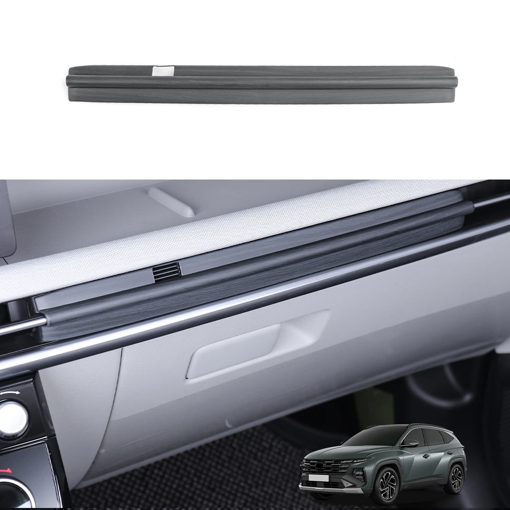 

Накладка на центральную консоль и дефлектор воздуховода из карбона для Hyundai Tucson NX4 2025-2026, аксессуары