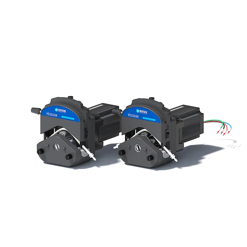 Runze factory direct sales small liquid conveyor pump high pressure peristaltic pump with stepper motor OEM support