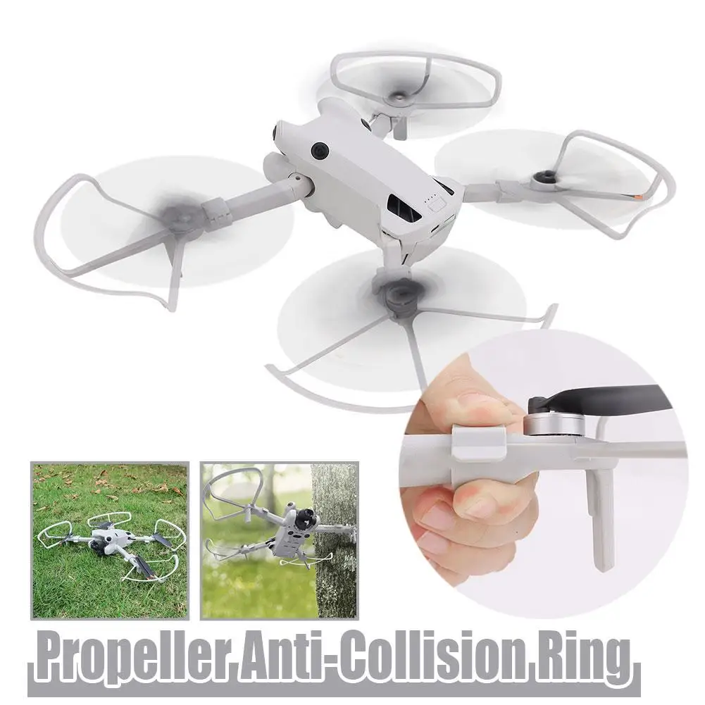 Hélice de caméra aérienne anti-collision pour importateur, anti-rayures, enlèvement rapide, pare-chocs de navette de protection pour DJI MINI 4 PRO