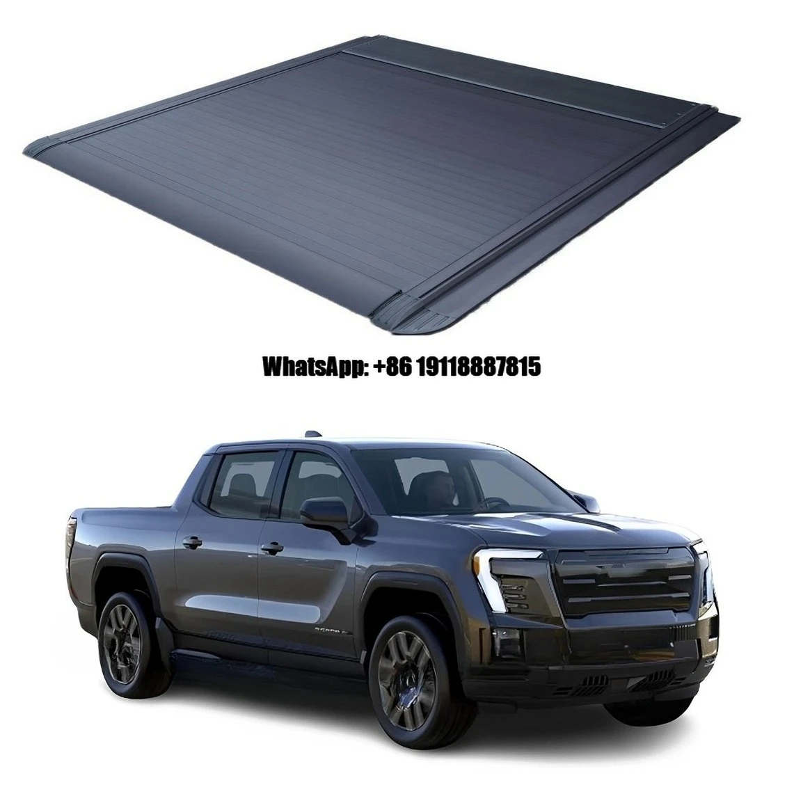 

Aluminum Alloy Retractable Tonneau Cover Hard Roll for Chevrolet Silverado 1500 GMC Sierra Cannon GWM Raptor Pickup Bed F150
