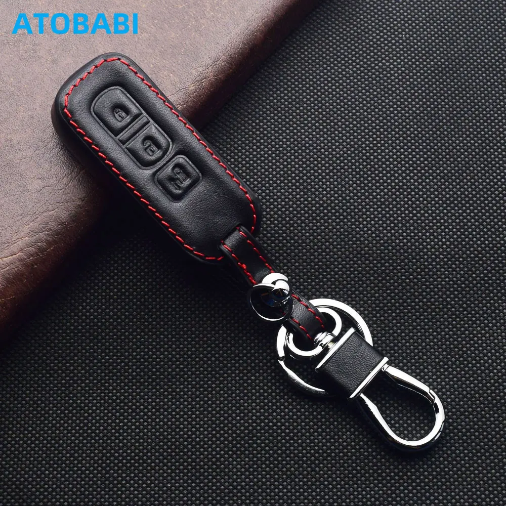 Leather Car Key Cas… - image