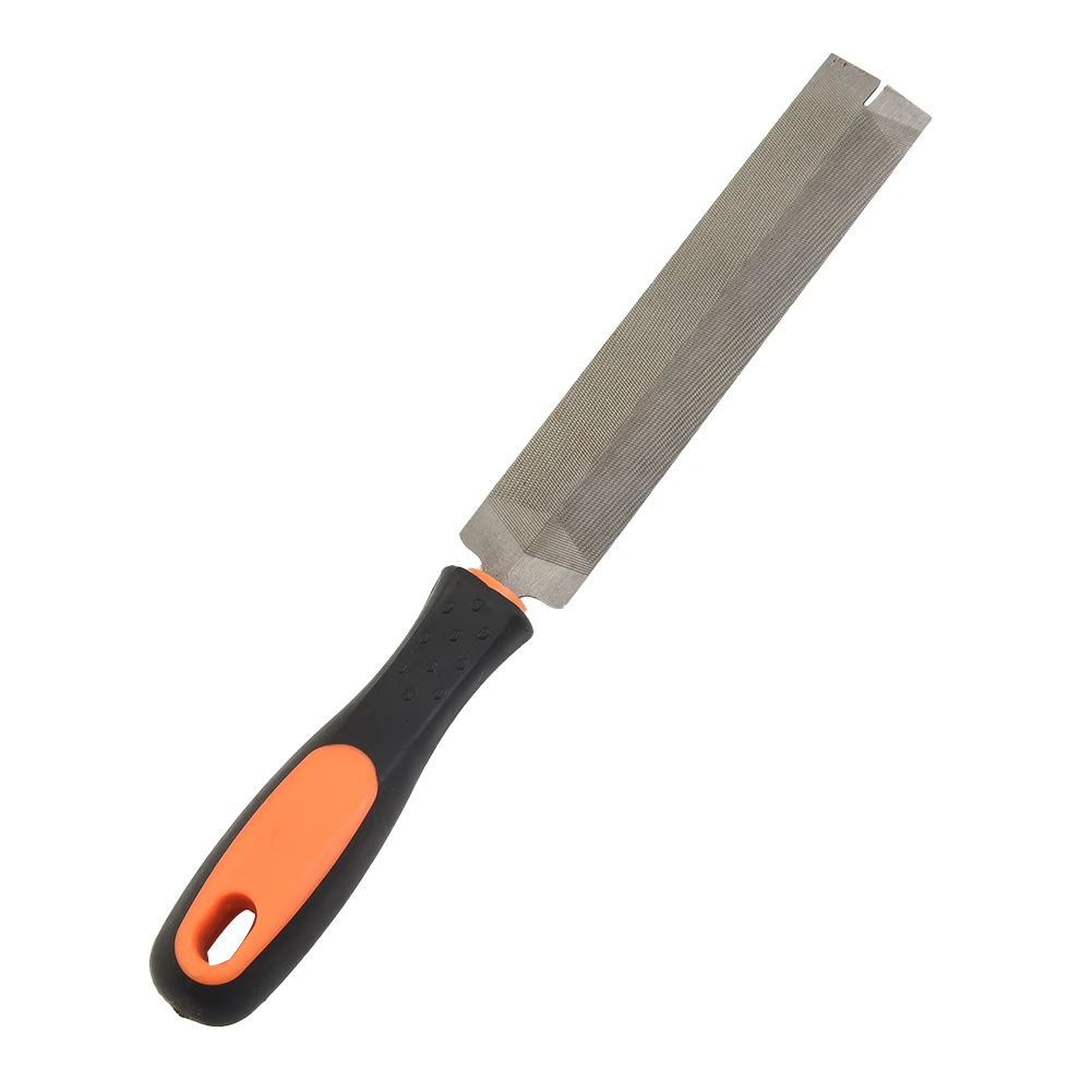 Rasp File for StraightFor ening and Smoothing Wood and Saw Edges T12 Bearing Steel Blade with TPR Handle 260mm