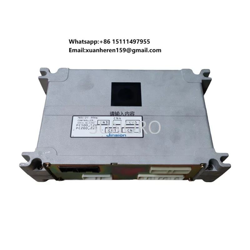 7834-21-3006 Excavator ECU Controller PC100-6 PC120-6 PC200-6 PC220-6 PC350-6 PC400-6 Computer Board 7834-20-5006