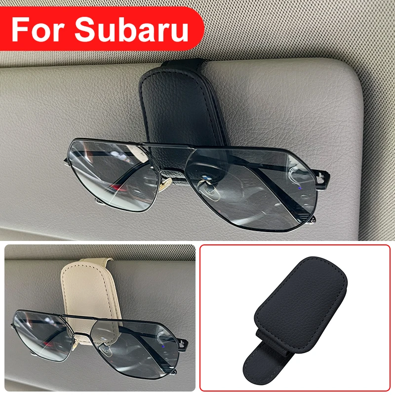 For 2003-2024 Subaru Universal Glasses Clip Forester Outback Legacy REX SOLTERRA  Ascent LEVORG XV Exiga Interior Accessories