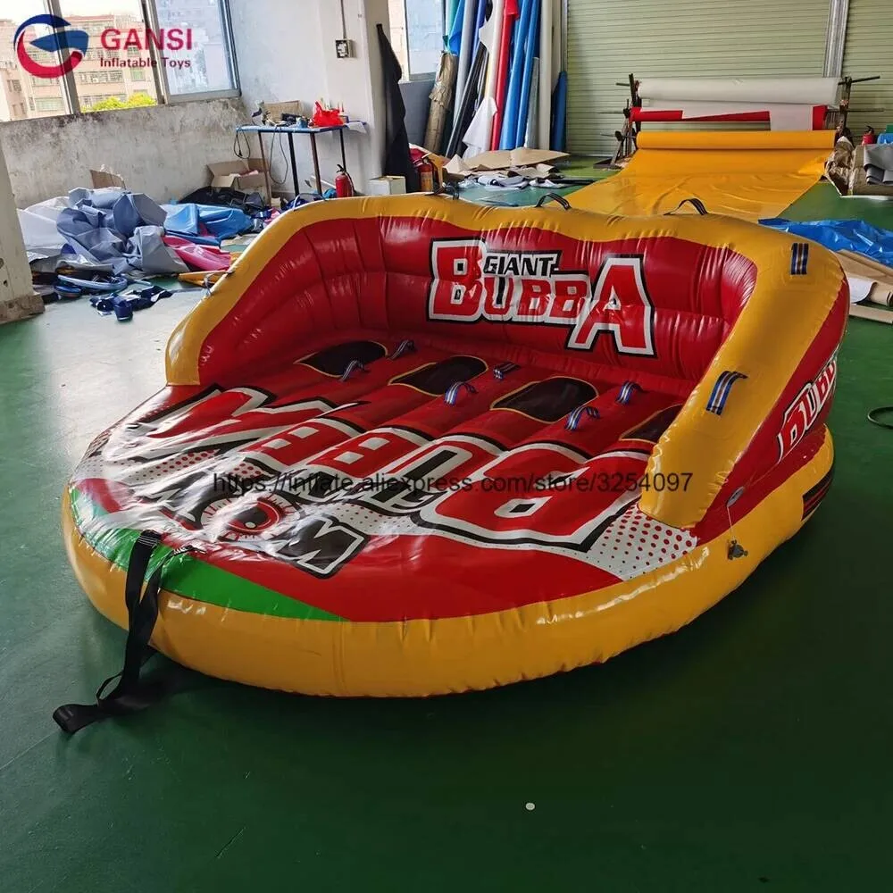 

Outdoors Sport Boat Ski Float Inflatable Towable Tube Sofa For Summer Games