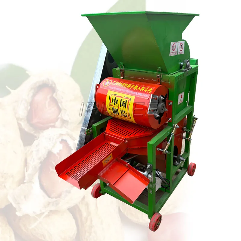 1000Kg/H Industrial Stainless Steel Groundnut Dehull Shell Removing Equipment Peanut Shell Opening Machine