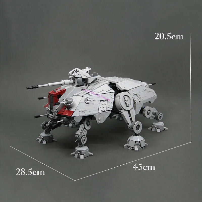 NEW 2511PCS Famous star Movie MOC Republic at walking Mecha Model DIY creative ideas te robot Children Toy Birthday Gift Blocks