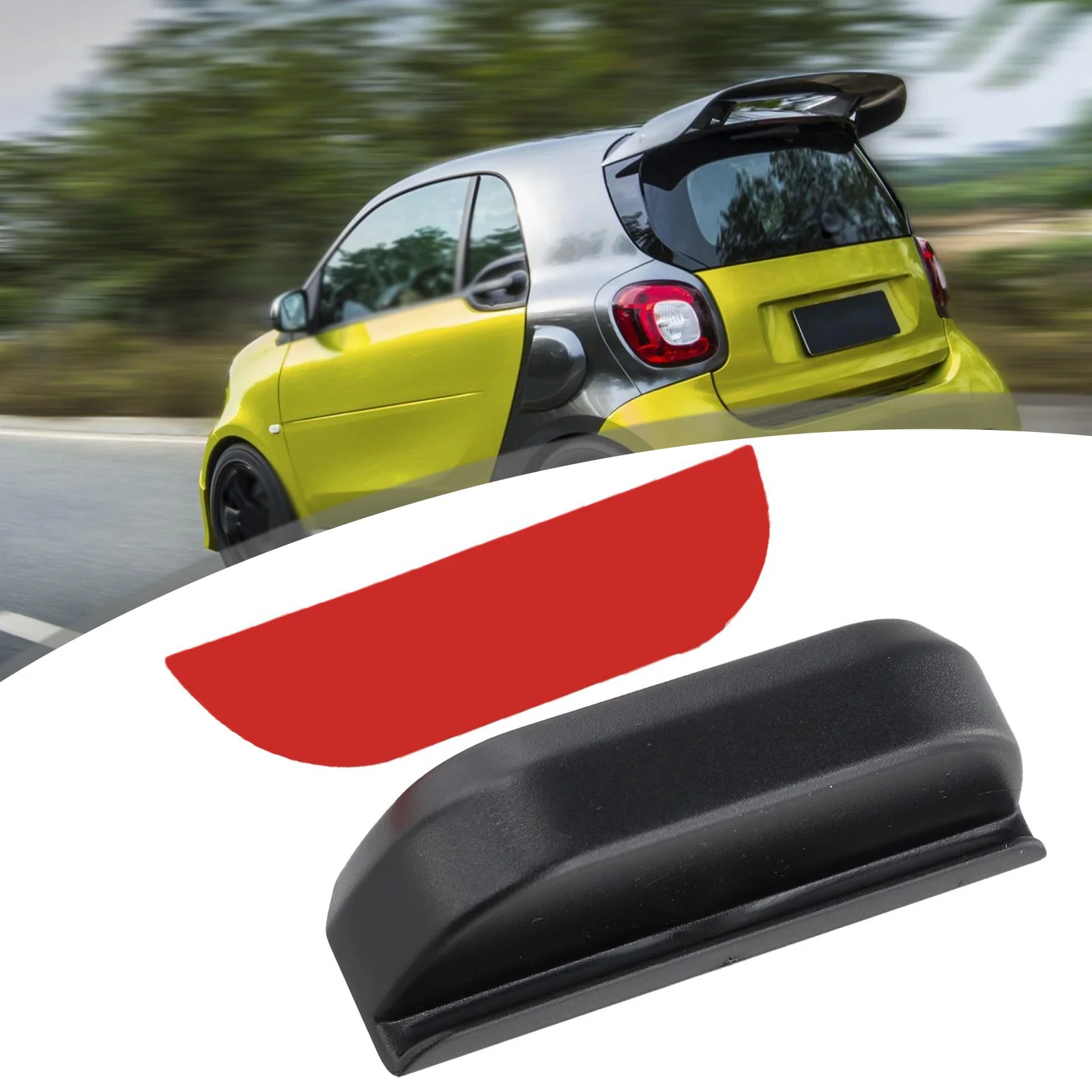 

Наклейка на ручку багажника автомобиля для Smart FOR Fortwo 451 W453, предотвращает царапины, задняя ручка багажника, защелка, ручка, внешнее украшение