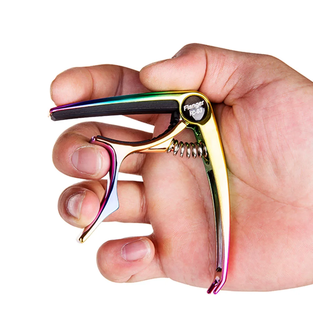 

Guitar Capo Acoustic Clip Tool Electric Metal Wide Neck Accessories Capos Clamp for Ukulele Universal