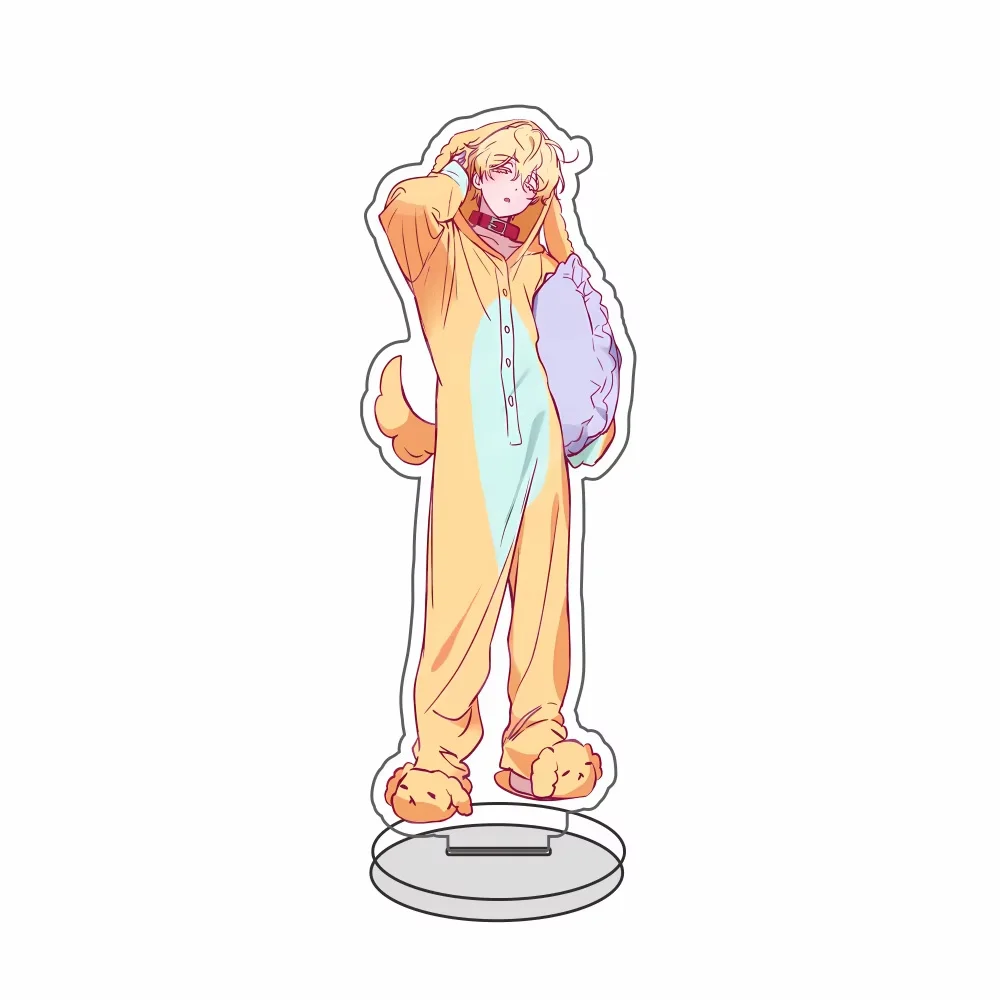 15CM Keychain Stand Model Ornament Accessories Goods Christmas Gifts Anime Alien Stage Acrylic