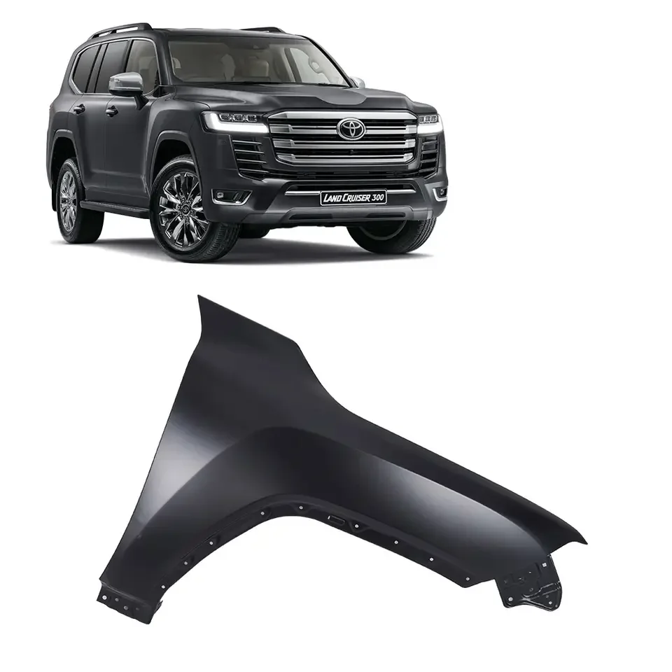 

High Quality Auto Accessories Front Fender Flare Wing for Toyota Land Cruiser 2021-