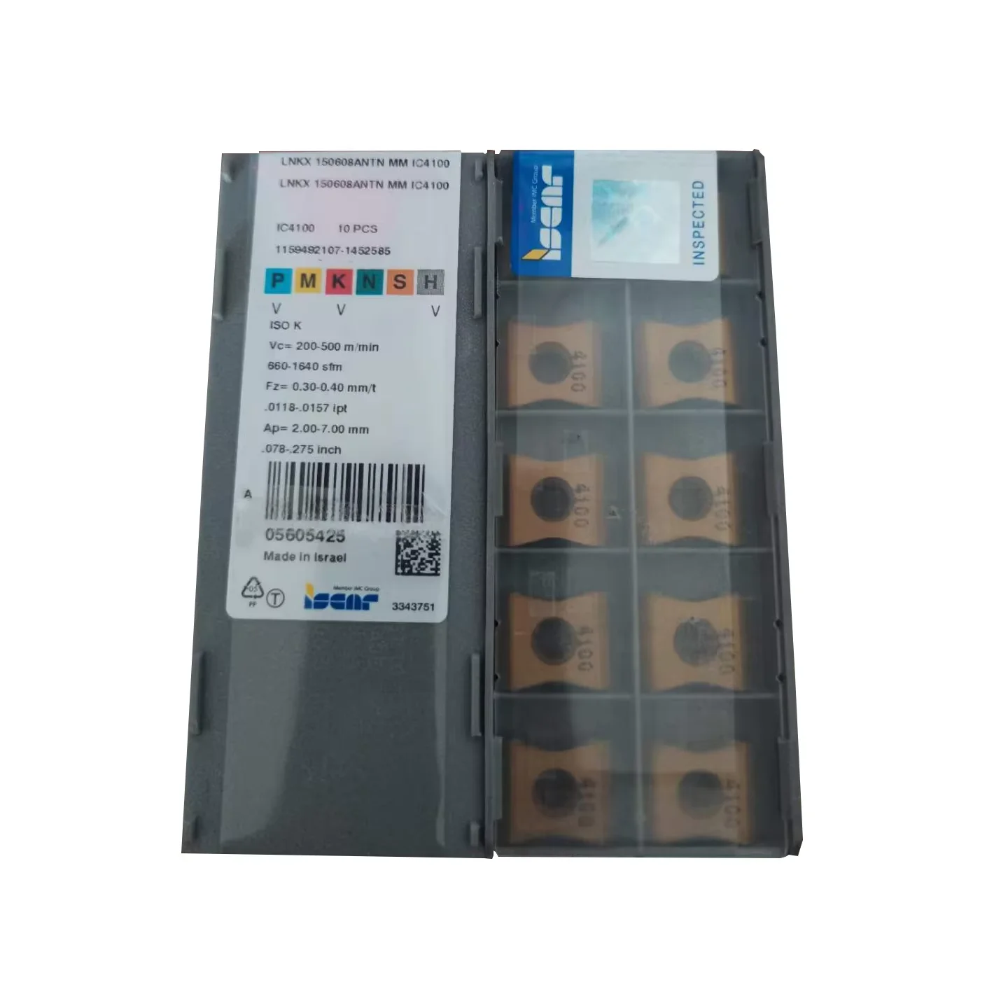 100% Original LNKX1506PNTN IC810 Positive Button Carbide Inserts for Milling/Turning CNC Tools