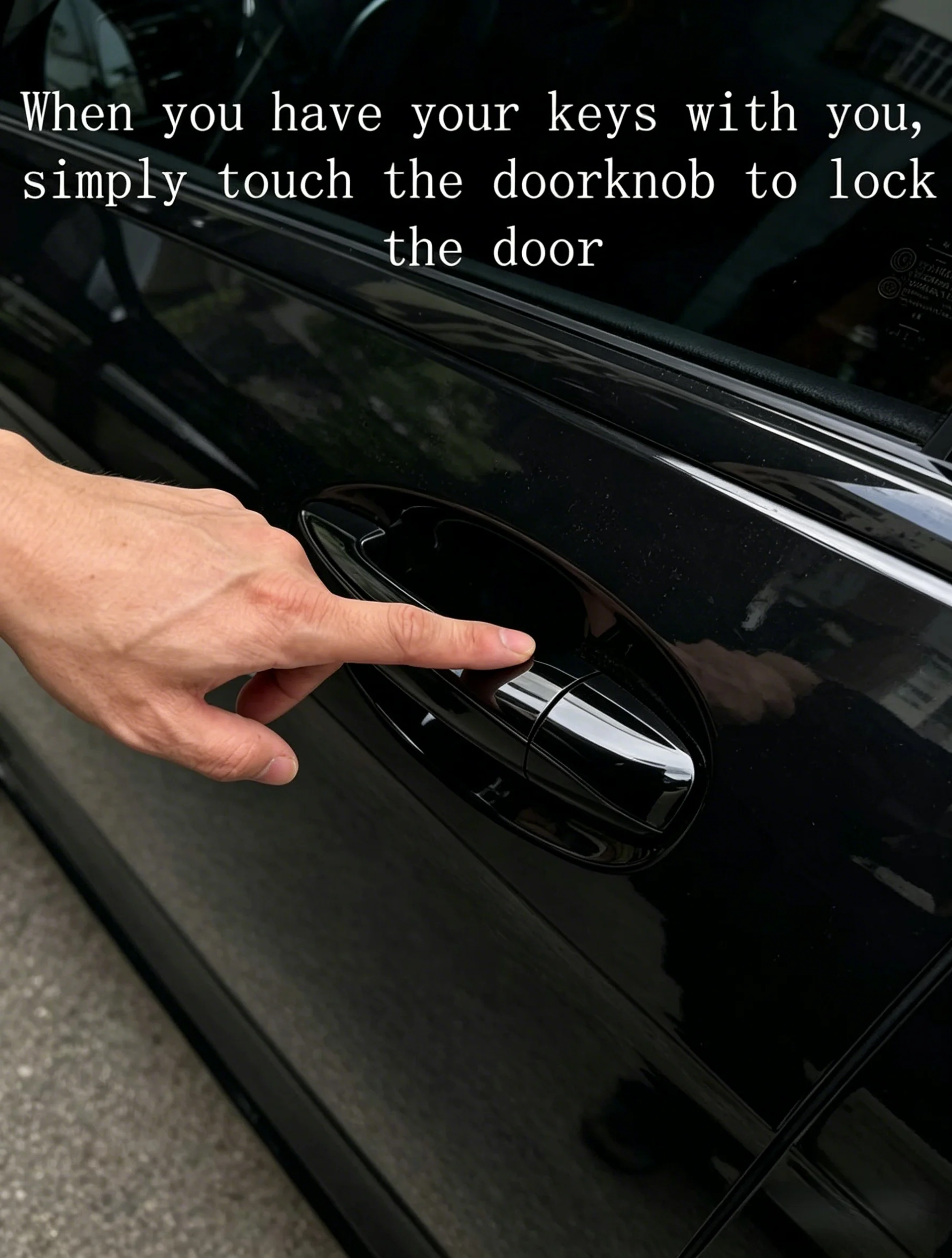 For Mercedes-Benz C W205 GLE W166 GLC X253 GLS X166 Add Keyless Comfort Entry Keyless Go System touch-sensitive door handles