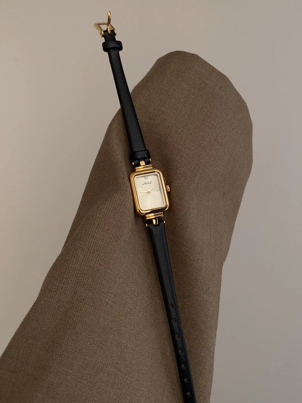 Vintage Rectangle Leather Watc - Luxury Watch Vintage ulasan dan harga
