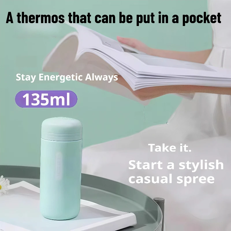 

304 Stainless Steel Mini Insulated Cup Portable Men's and Women's High-value Small Water Cup 150ml