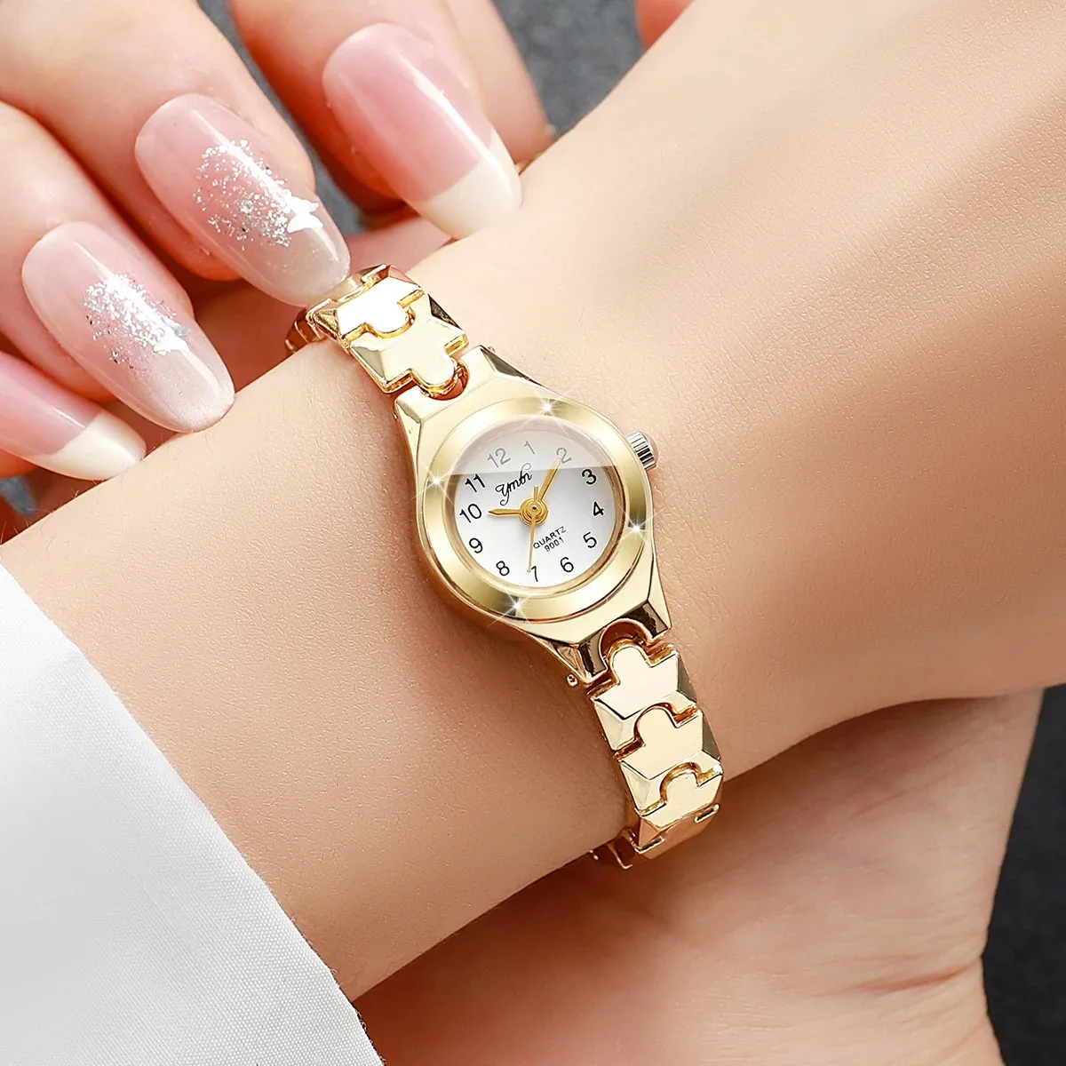 Elegant Small Women Watches Fashion Thin Strap Ladies Quartz Wristwatch Reloj Mujer Girls Clock Gift(Without Box)