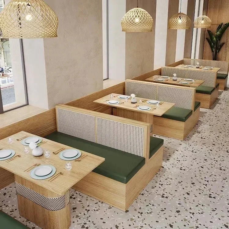 

for Leather Booth Custom S U Shape Booth Seating Restaurant Round Hotel Sofa Set Furniture Velvet Rattan Sofa