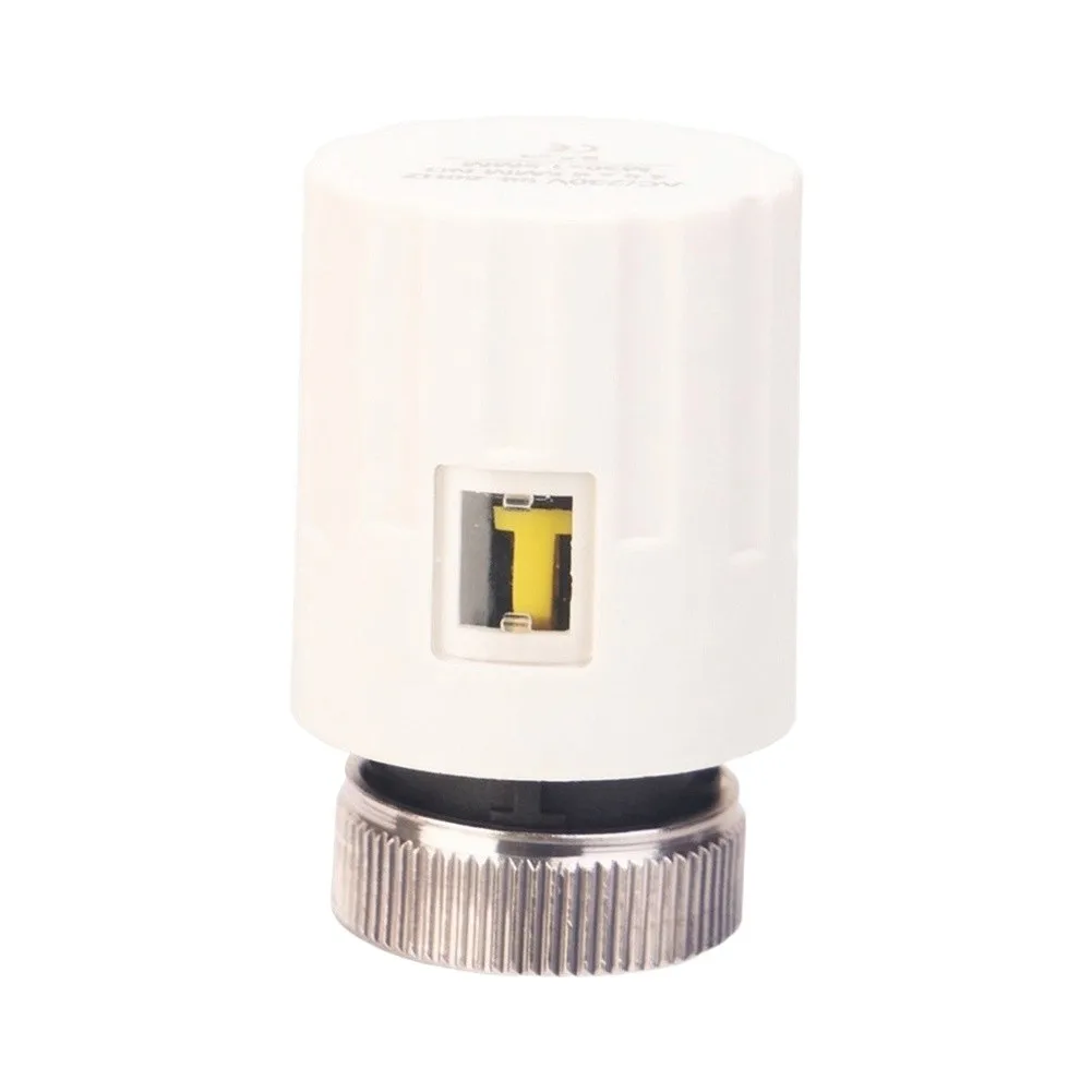 Electric Actuator for Heating System Manifolds AC240V 50/60Hz M30x1.5 Thread PC Housing Energy Efficient Water Regulation