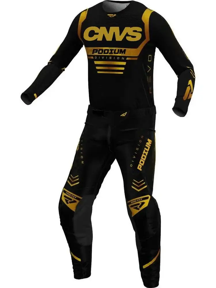 2025 CNVS Podium Off Road Jersey Set FH Motorkleding Motocross Jersey Broek Set MX Gear Set ATV Crossmotor Combo Pak - afbeelding 2