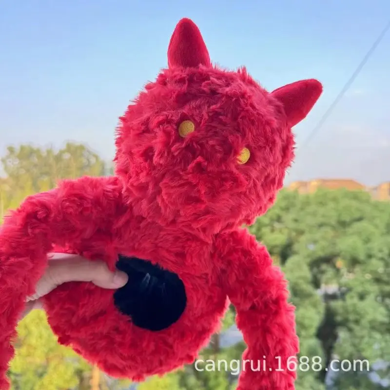 

Roblox Game Doll Scary Baboon Plush Red Fluffy Body Cute Soft Stuffed Pillow Toys Birthday Gift Toy For Children Ornament ﻿