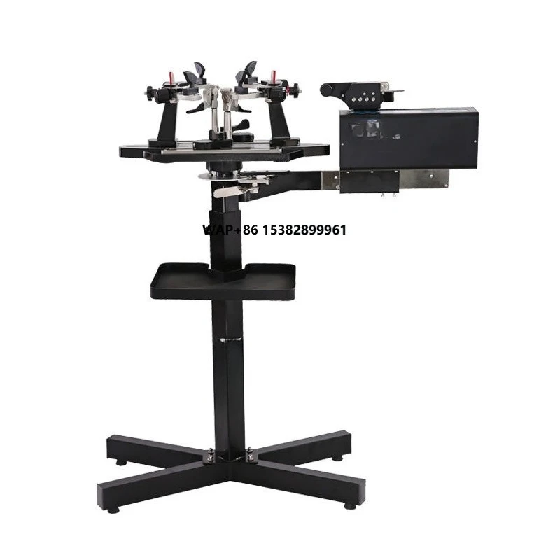 New GLS-202 Dual Use Stringing Machine for Tennis and Badminton Automatic Base Clamp Digital Electronic