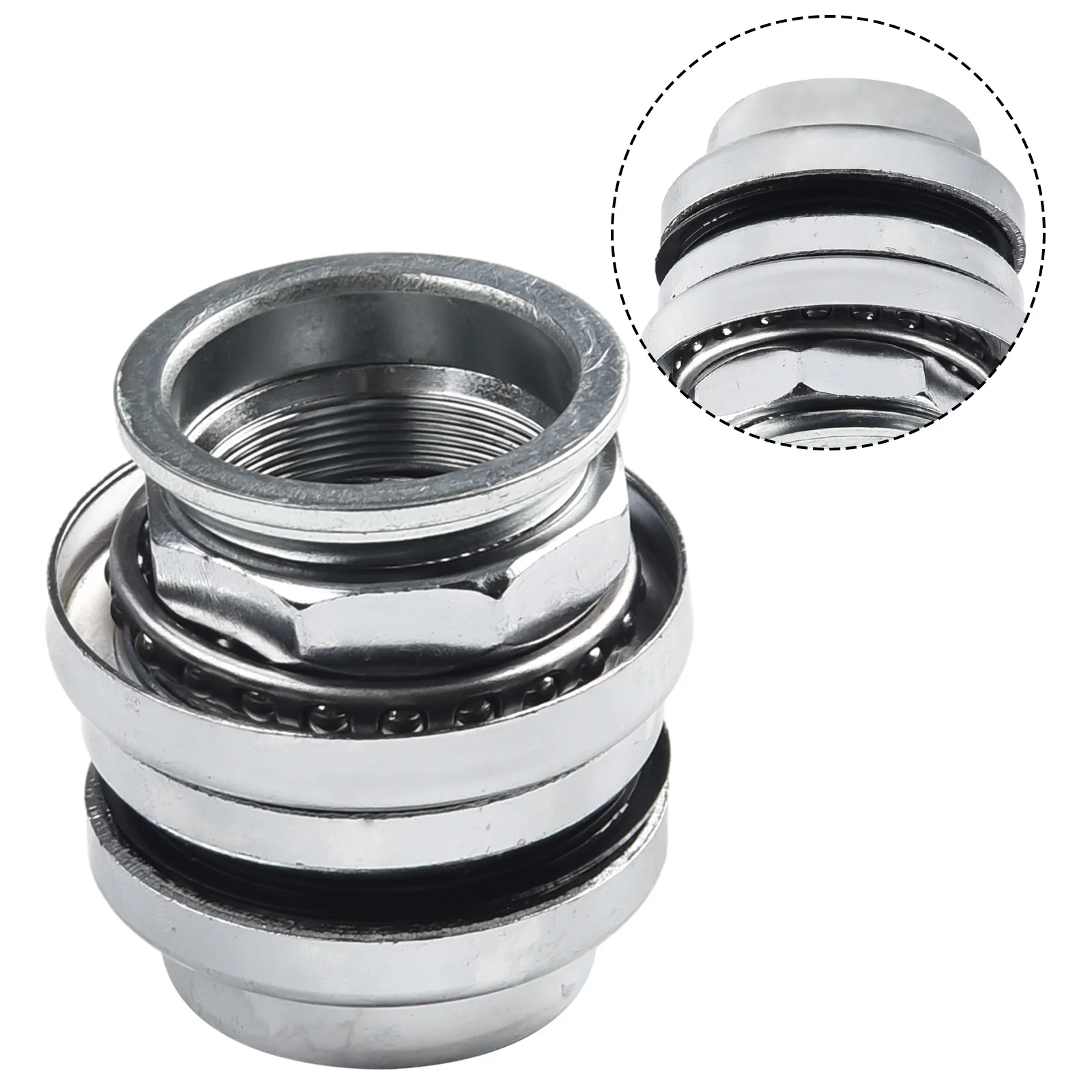 Headsets Bicycle Headset Racing Bike Headset Bearing Metal 28.6mm Bicycle Bike Parts Electric Bike Electric Scooter