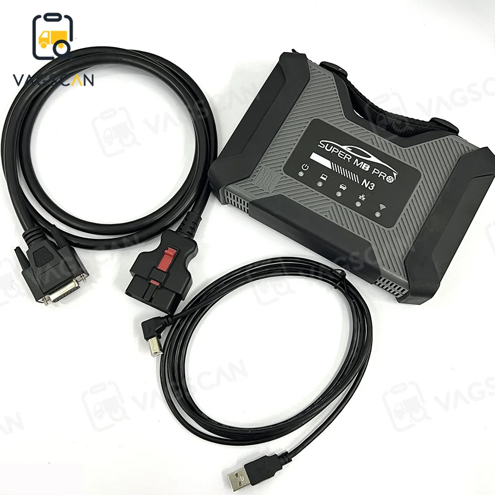 2023 New SUPER MB PRO N3 Diagnostic & Programming Tool Diagnosis Scanner Tools Dual Heat Dissipation USB3.0 Interface