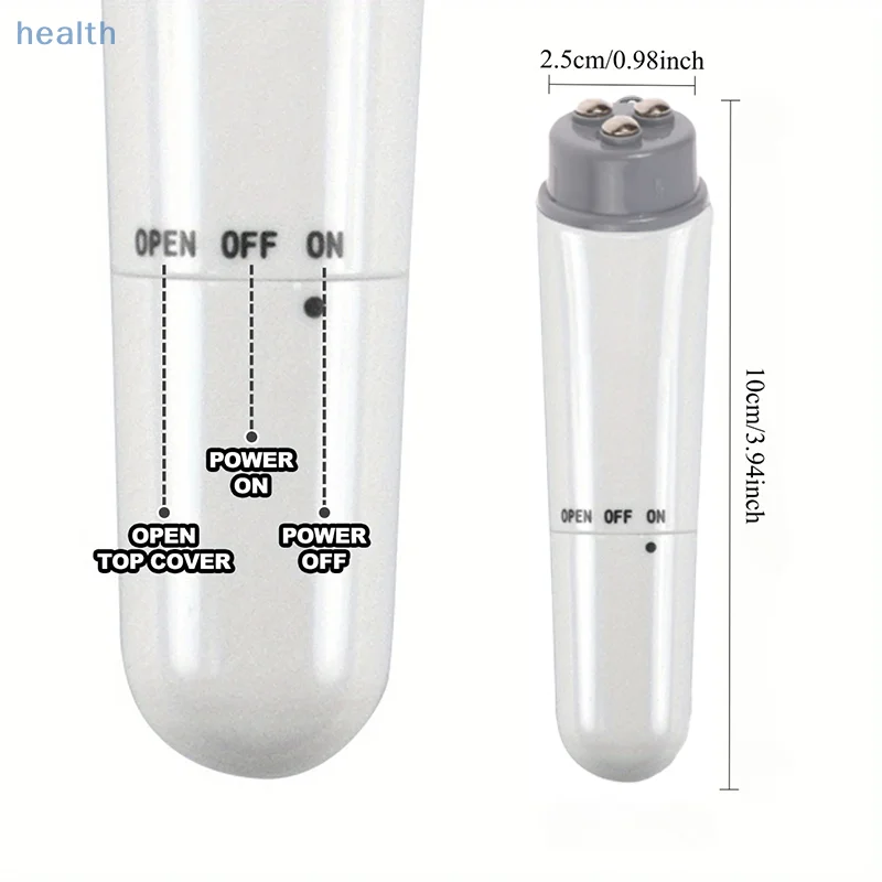 4 In 1 Mini แบบพกพา Electric Eye Massager อุปกรณ์นวดหน้าปากกา Facials Great Vibration Lift Face Massage Stick