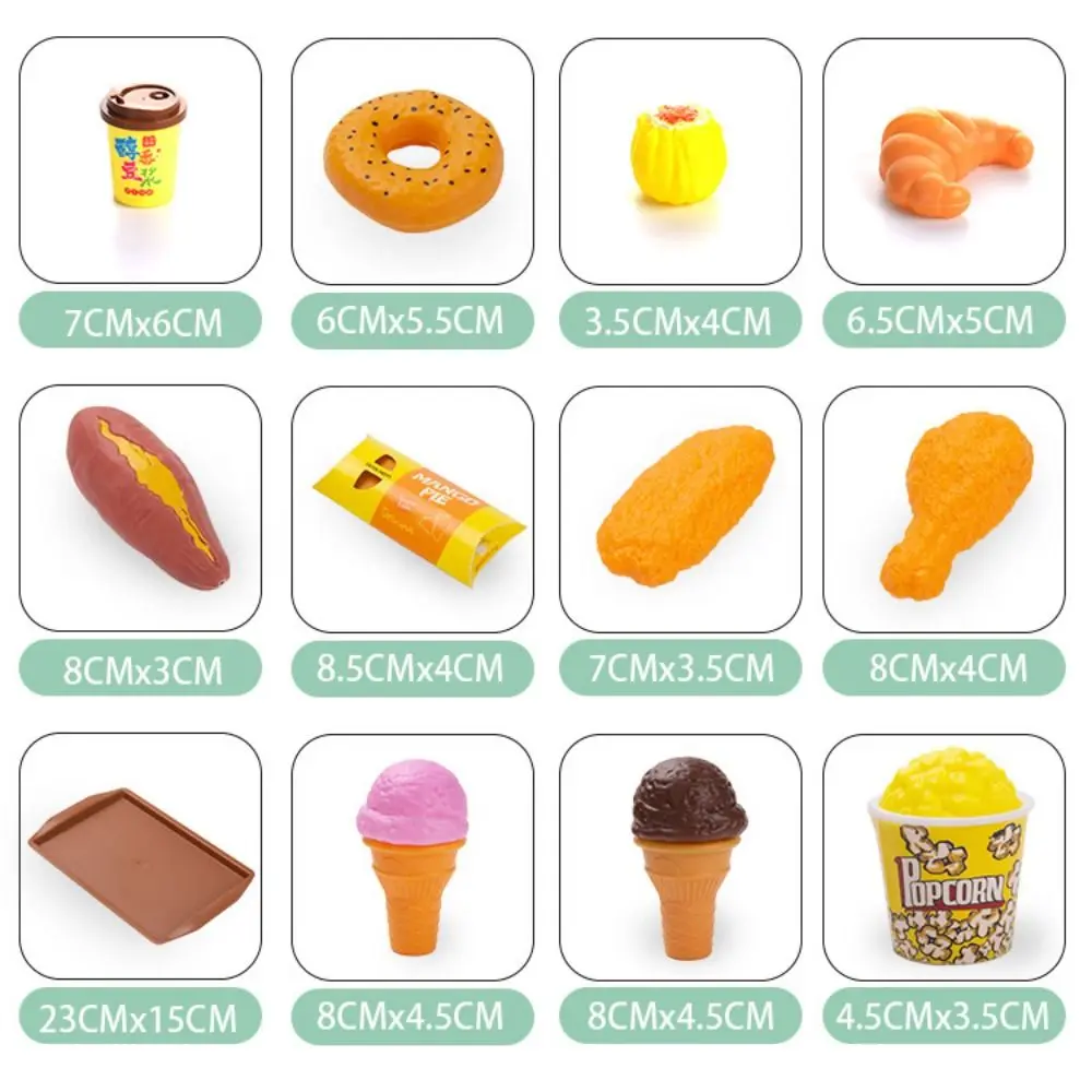 22/31/44/84 Uds. Juguete de cocina de simulación Multicolor albóndigas de dibujos animados juguete de desayuno chino bollos de vapor en miniatura