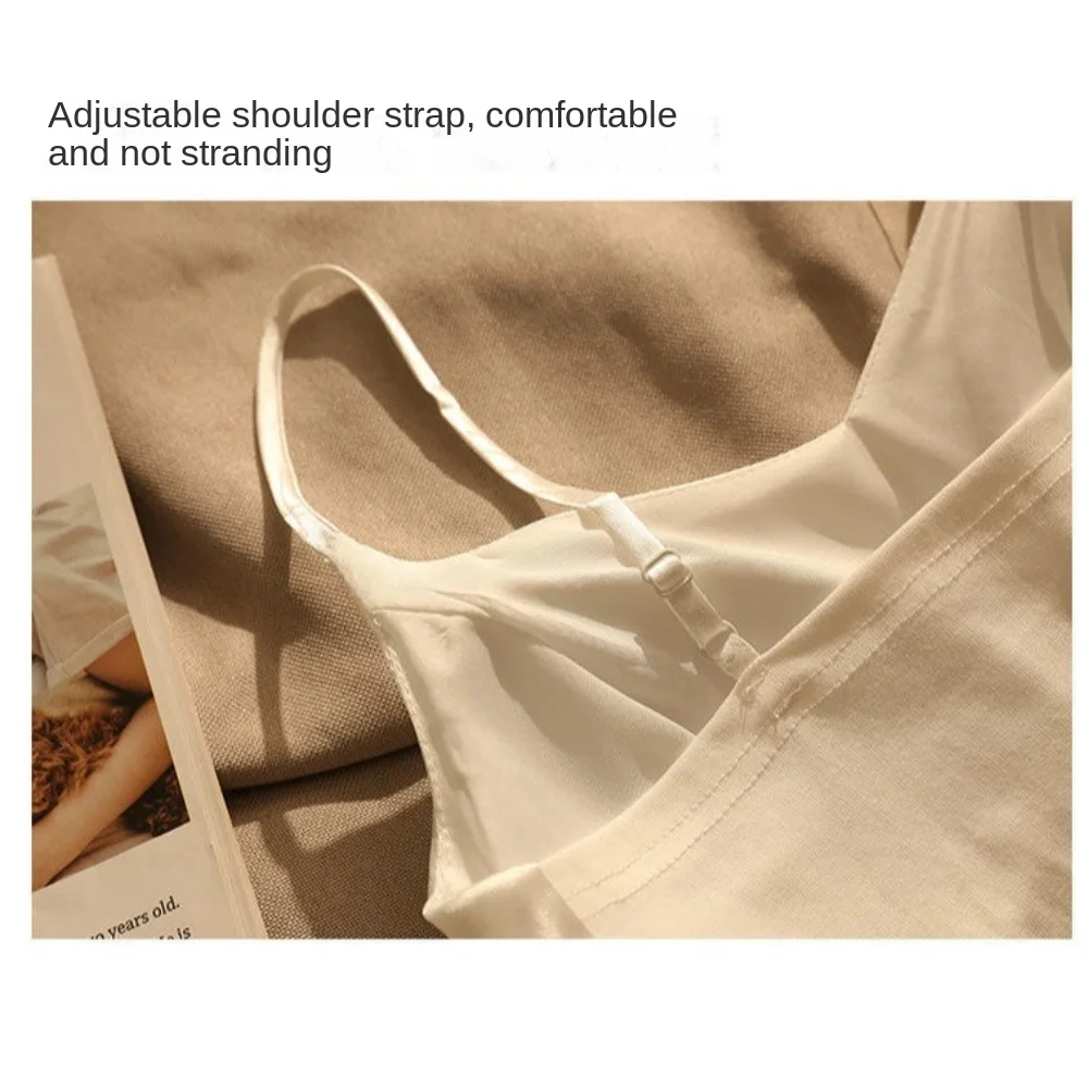 Spice Girl Imbracatura con superficie in raso stile cinese con pettorali Estate Bellissimo gilet posteriore Slim Casual Top senza maniche da esterno