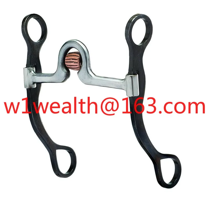 Stainless Steel Loose Ring Mahler Harness, Equestrian Training Mahler