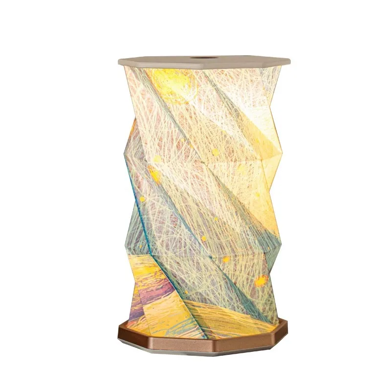 

Van Gogh starry night light origami lamp merchandise warm romantic desk lamp creative decoration bedroom bedside cross-border