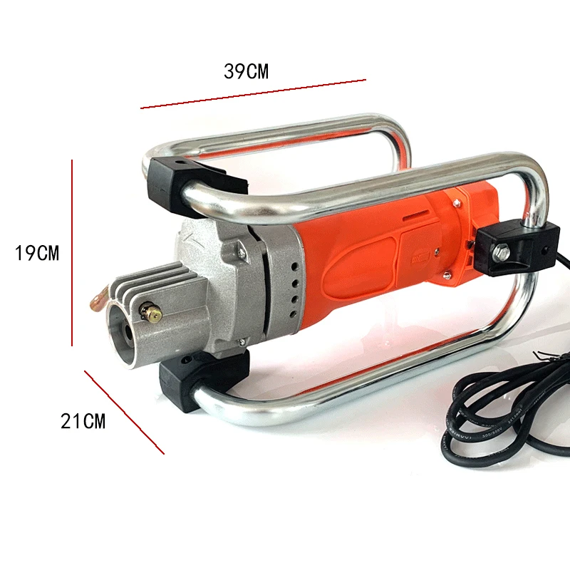 220V Single-Phase Frame Type Electric Cement Soil Concrete Mixing Tools Concrete Vibrator Concrete Mixer Vibrator