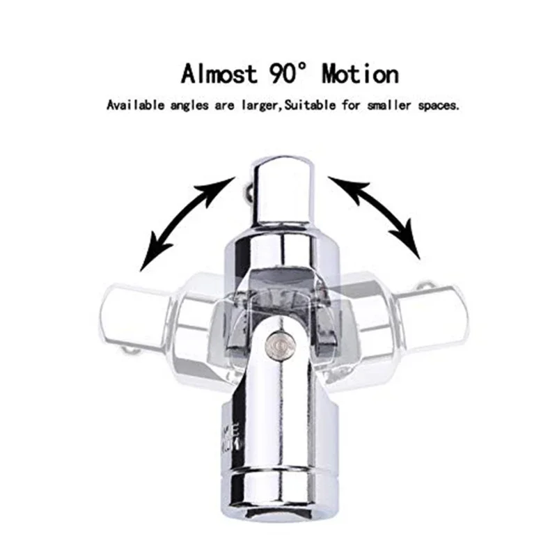 1 قطعة/3 قطعة العالمي المشترك مجموعة اسئلة زاوية تمديد بار محول مأخذ التوصيل دليل وهوائي انحناء مأخذ توصيل محول أدوات جديد