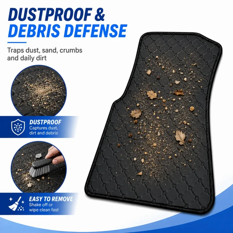 Customized Car Floor Mats for Mercedes-Benz B-Class W247 2020-Current All-Weather Waterproof Flat Floor Liners Auto Accessories view 6