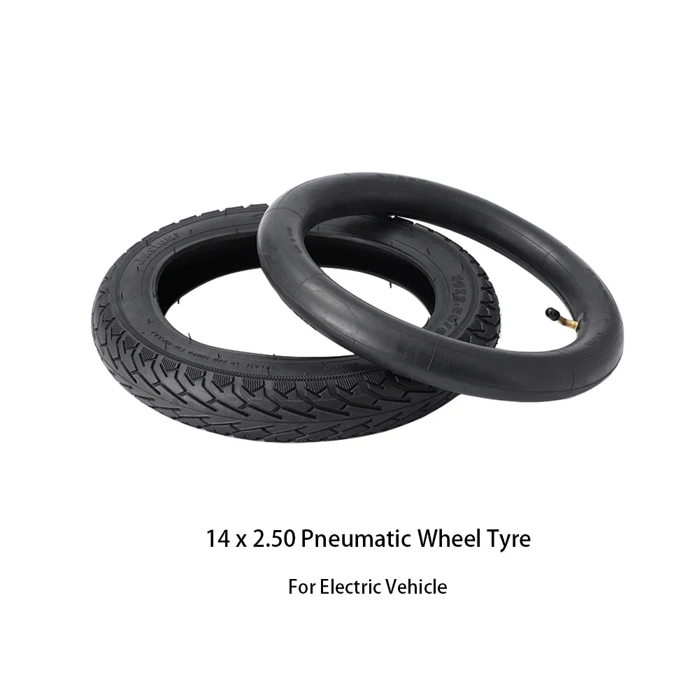 14x2.50 Tire 64-254 Tyre Inner Tube for 14'' Electric Vehicle Pneumatic Wheel Tyre 14* 2.50 / 14x2.5 Electric Bicycle Tube Tyre