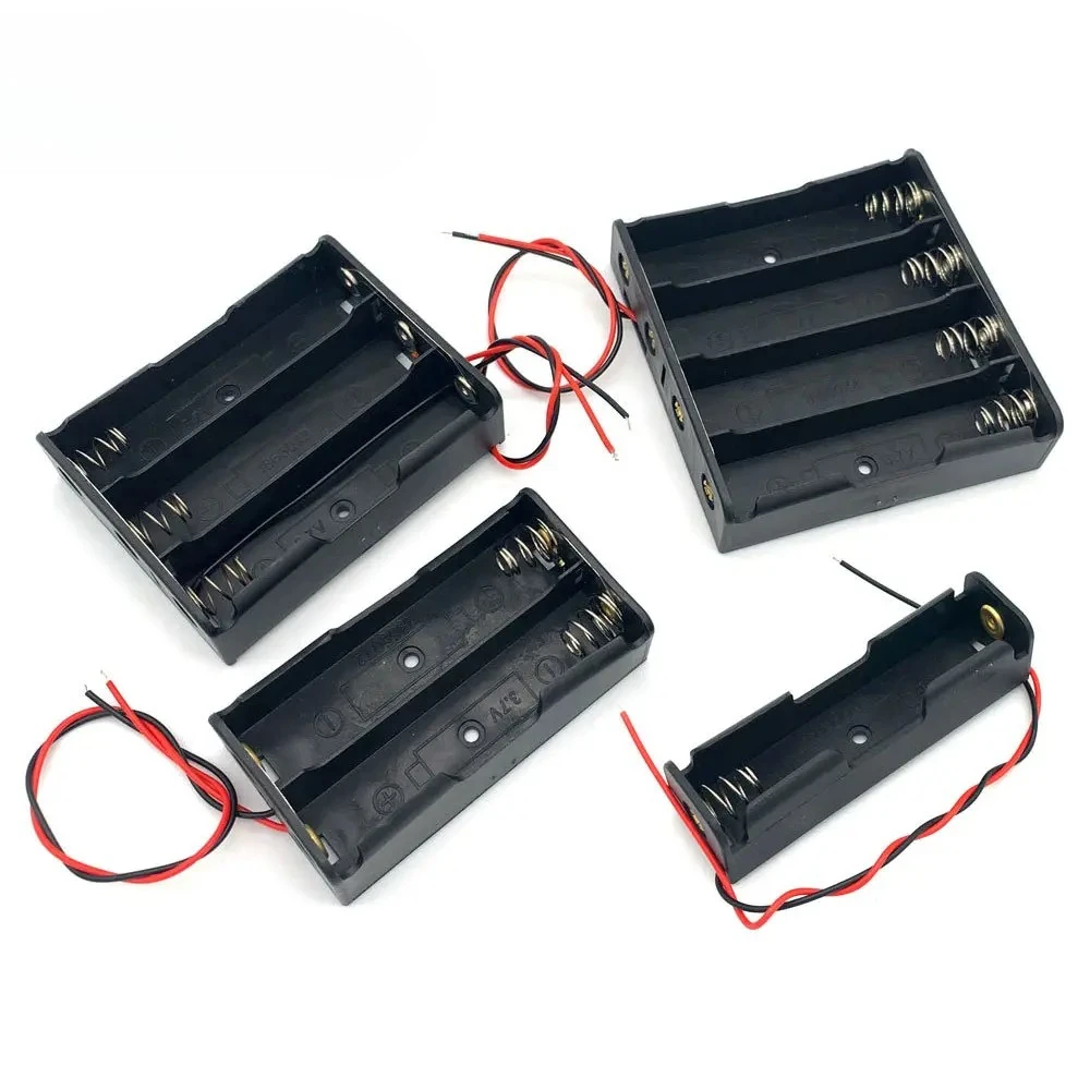 18650 Cases Power Bank  1X 2X 3X 4X 18650 Battery Holder Storage Box Case 1 2 3 4 18650 Parallel Battery Box