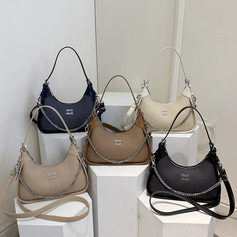 

Minimalist Underarm Purse for Women 2025 Early Spring Adjustable Strap Multi-Way Carry Spacious Work to Weekend Tote Bag