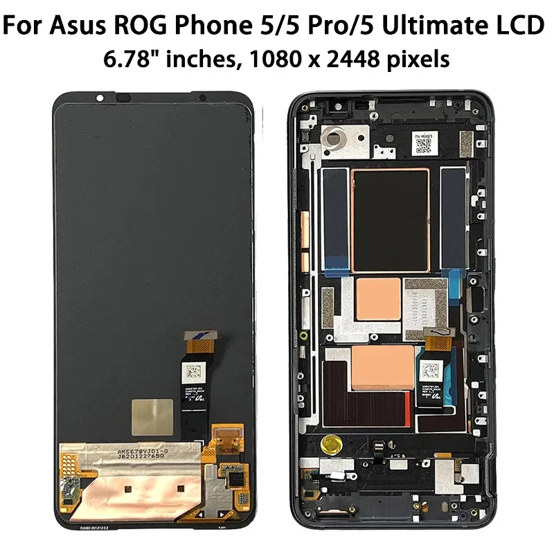 Écran tactile LCD Super AMOLED, pour ASUS ROG Phone 1 2 3 5 5S 5S Pro 5 Pro 6 6 Pro 7 7