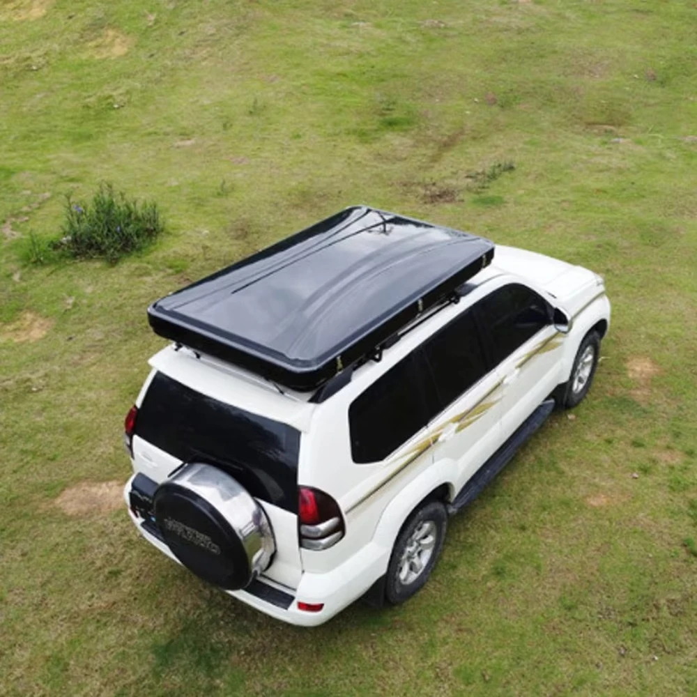 Hard Cover Roof Top Tent 1-3 Person Light Shell Camping Outdoor Car Rooftop Tent Triangle Type of Car Roof Top Tent