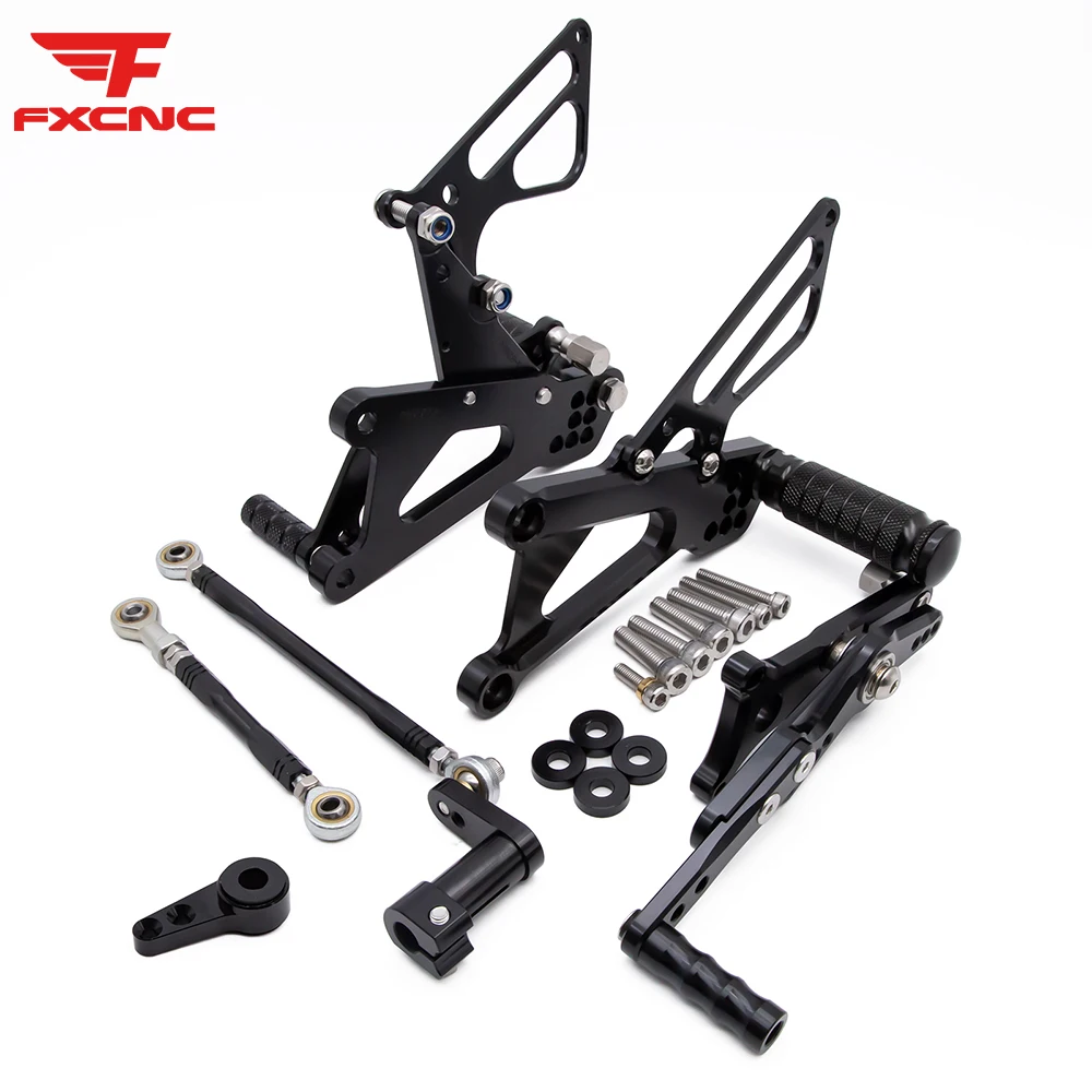 

For Triumph Daytona 765 2019-2022 Motorcycle Rearset Adjustable Aluminum Footrest Footpeg Rear Set Footrest Foot Peg New