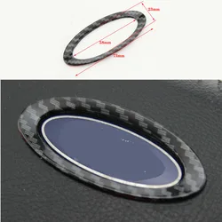 My Good Car ABS Chrome Car Steering Wheel Decoration Ring Trim Sticker for Ford Focus 2  Fiesta  Ecosport